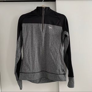 PINK quarter zip pull over jacket